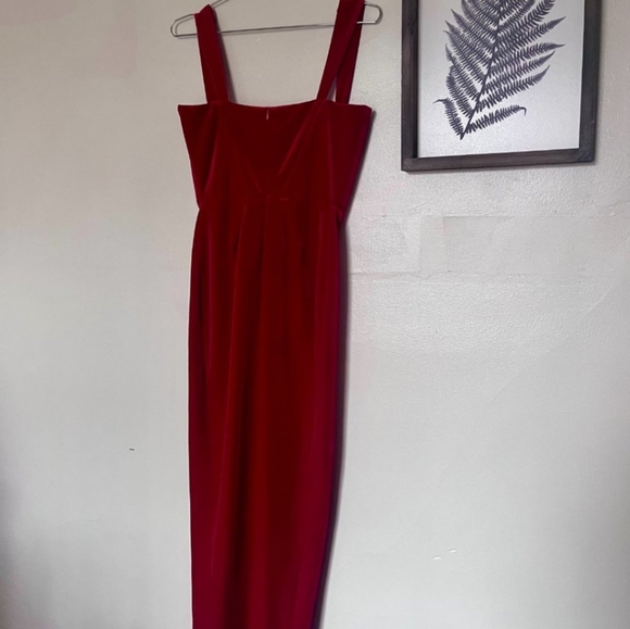 Adeirlina dresses small red velvet Valentine's day! NWT - Picture 4 of 10